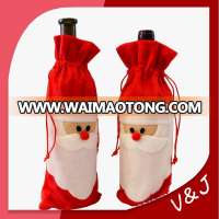 christmas deer hat wine bottle covers